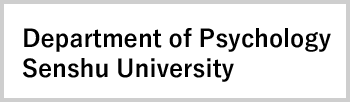 Department of Psychology, Senshu University